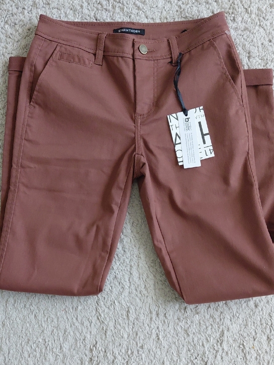 41 Hawthorn Pants - 41 Hawthorn Rust Brown Straight Pants
